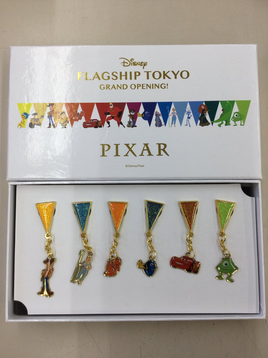 ディズニーフラッグシップ東京 オープン記念のピンズセットが入荷しま