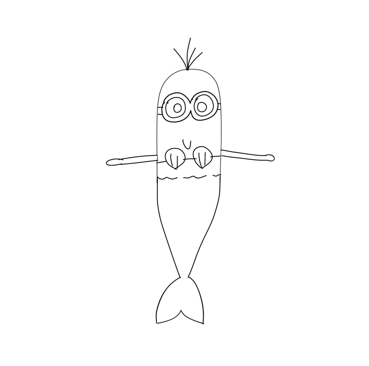 Duckytheartist's tweet image. Mermay day 2🧜‍♀️
T posing hehehe.. Those merminion/mermaid minion trios are t posing lol😊😂
This is my old art I drew on 1 month ago♡

#mermaid #mermay #minionsfanart #tpose #minions #fanart #mermaidfanart