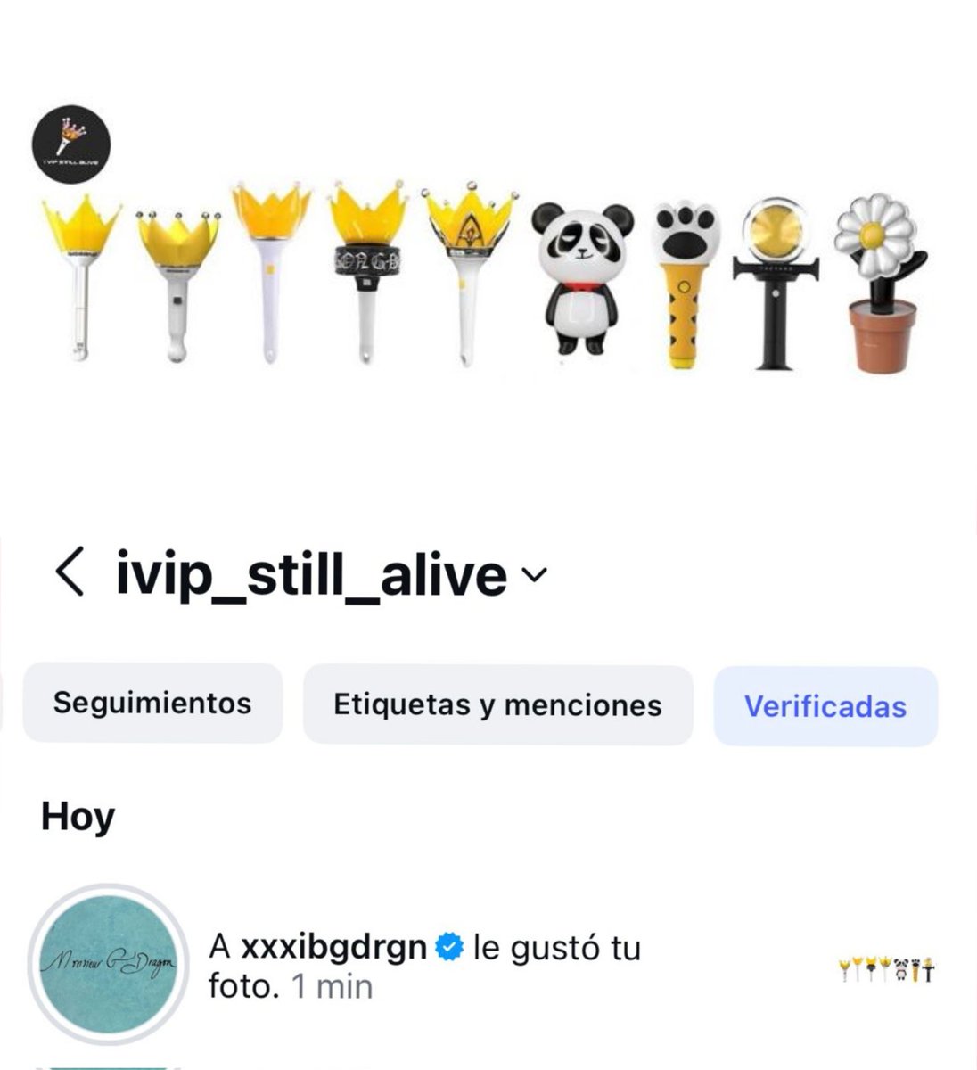 IVIPStillAlive's tweet image. Jiyong sigue siendo VIP de corazón
 Lo sabe, lo aprueba, lo likea
"Dicen que una imagen vale más que mil palabras.
Un like de Kwon Ji Yong vale más que mil teorías"
I love You King 👑🔥
Tendremos nueva versión de lightstick?

#BIGBANG #빅뱅 #VIP