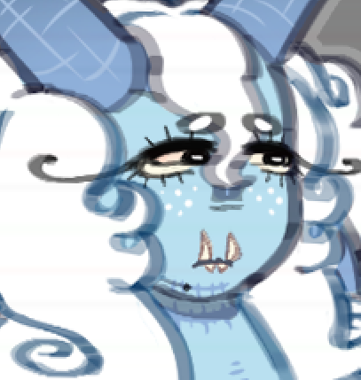 mari_plantz's tweet image. lumi wardens scars are all just scars i have irl (except hte neck one) but fun fact: the one on her chin is there because as a kid i ran so fast and slid against the floor my chin got ripped open and i had to get stitches #FIRE 🔥
