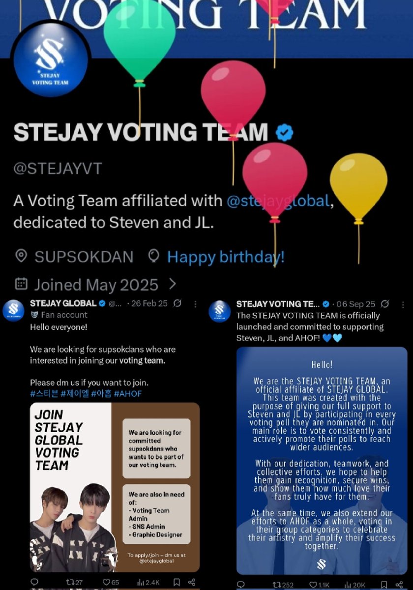 𝗦𝗧𝗘𝗝𝗔𝗬 𝗩𝗢𝗧𝗜𝗡𝗚 𝗧𝗘𝗔𝗠 tweet media