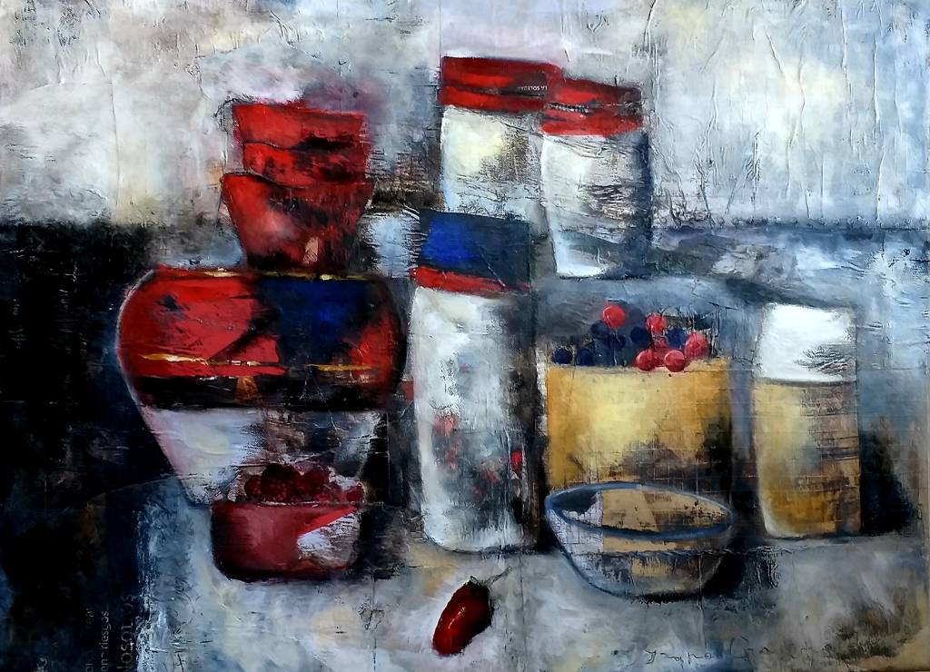 artlimitednet's tweet image. Nature morte by Iryna Gragera artlimited.net/38791
#fashion #colours #fineart #media #colour #furnishing #vase #color #object #painting #mixed #visiblewomen