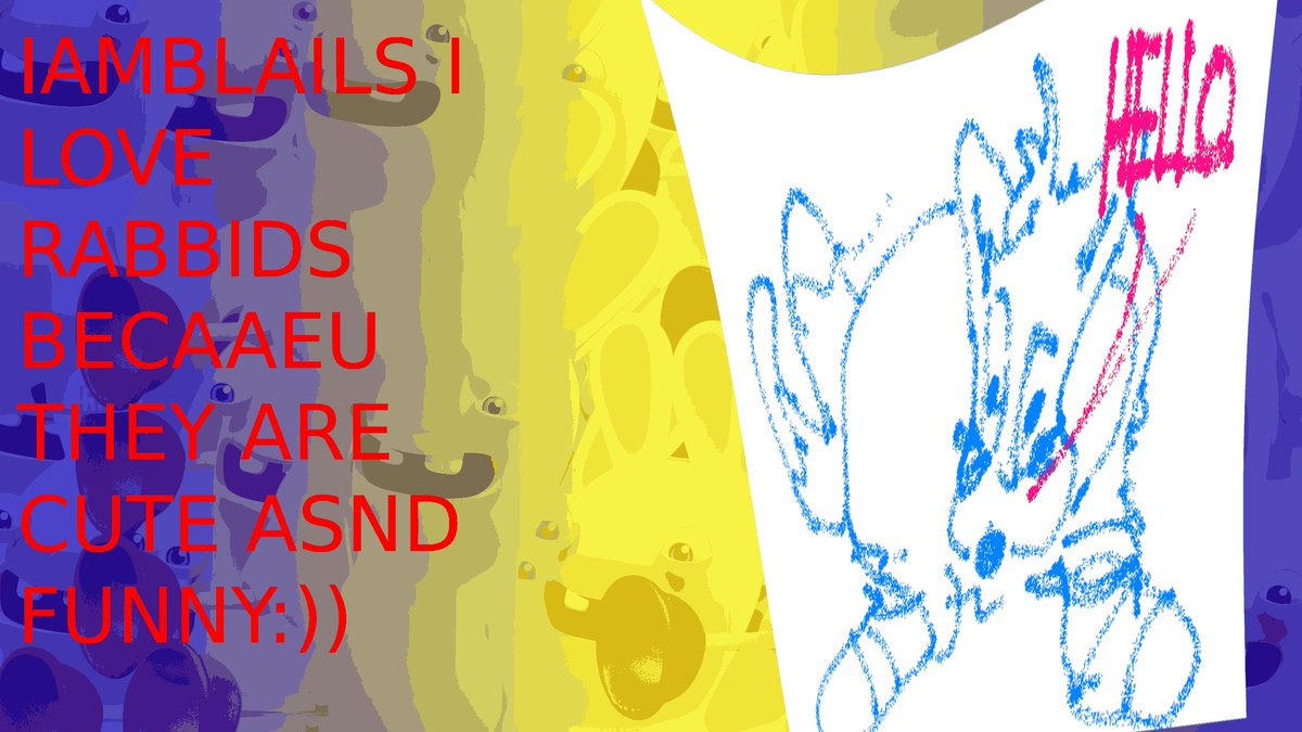 BlailsVictim900's tweet image. #True...PleaseacxeprMttruth. #Rabbids #Blails .. . . 🐖