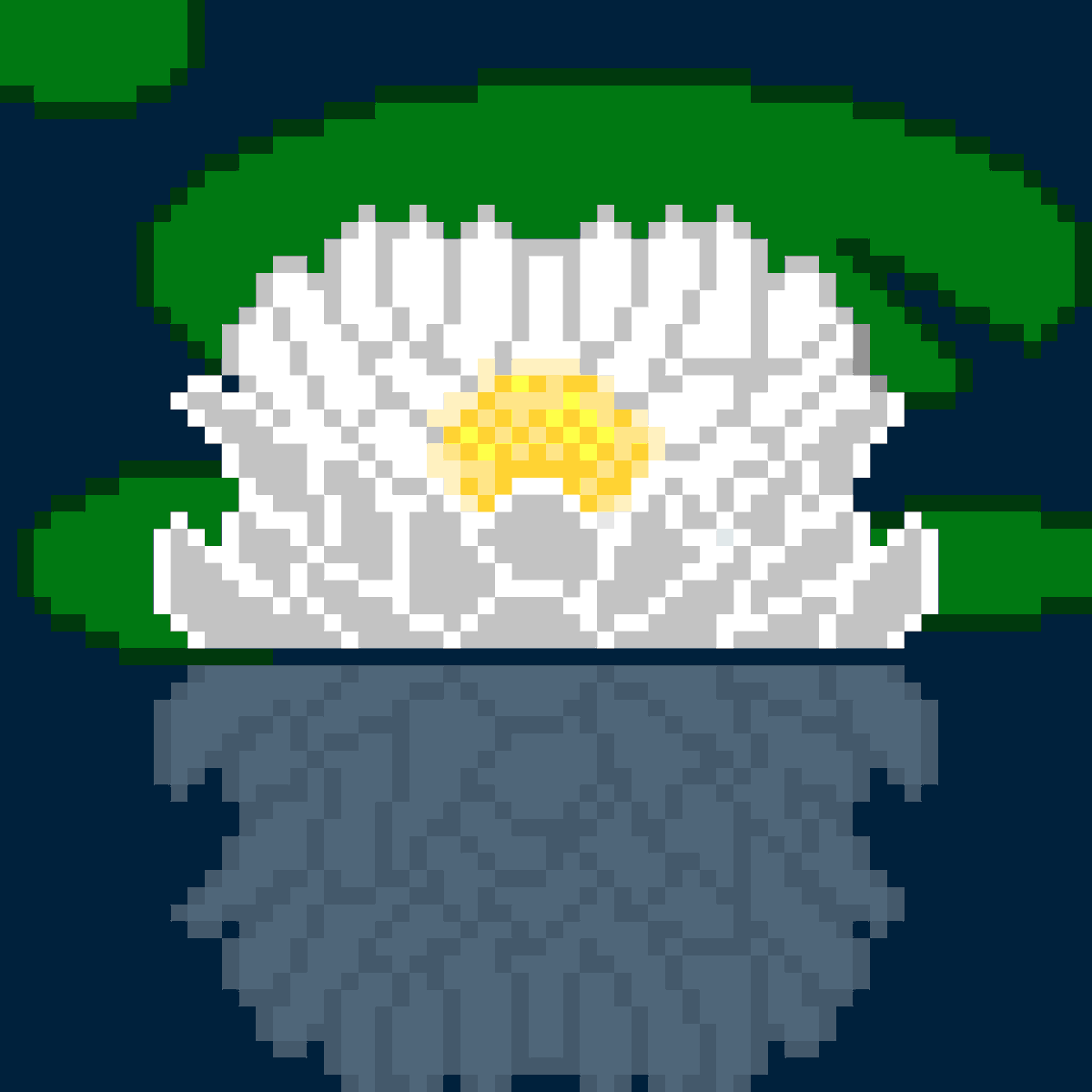 NH99499's tweet photo. 睡蓮です
連休に色々ドット絵を打てたら良いな
#ドット絵 #pixelart #ピクセルフラワーフェスタ https://t.co/rPUI9SF6jw