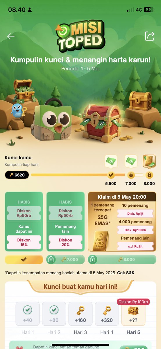 Triasss3's tweet photo. @tokopedia Semoga Rezeki https://t.co/saWM7Q3bjW