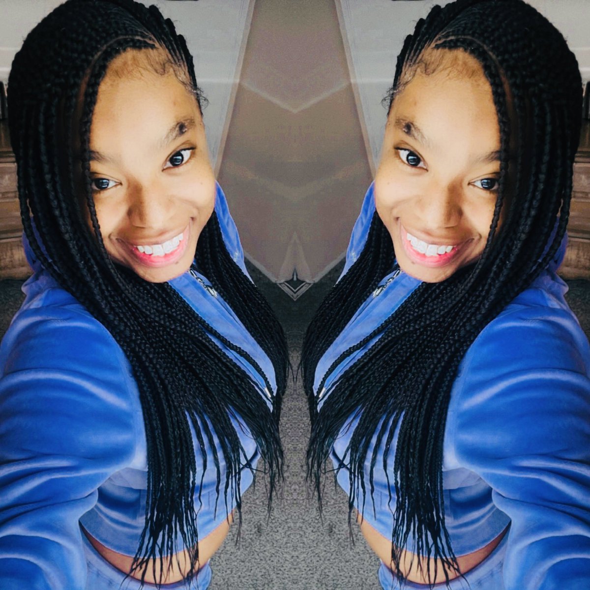 NurturingLover's tweet photo. It feels good to finally have my hair done after so long. The owner of the beauty shop took a video of my hair and uploaded it to TikTok. https://t.co/YZzoJwi8NM