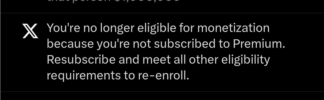 BTHLines's tweet photo. So, again??? 

After 3 months to get monetized. 

You will start from the scratch again? 

What a scam Elon. https://t.co/0Nwddgcq0w