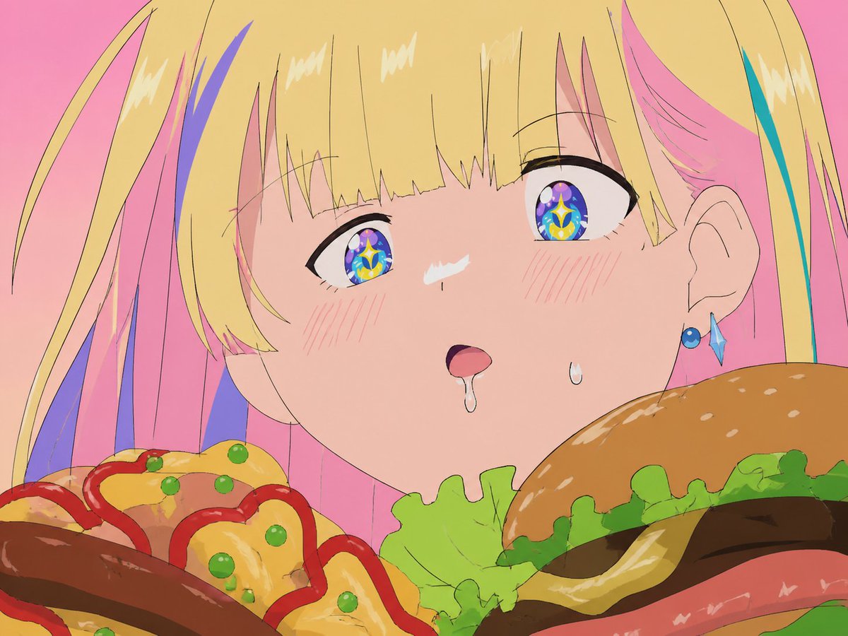 aiehon_aya's tweet photo. chatGPT img2で超低予算アニメ風
───────────
いやｗ  作画崩壊がｗｗ  過ぎるｗｗｗｗｗ
___________________________
※アイコンとか好きな画像添付して使ってね
プロンプト：
この画像を、超低予算アニメの『作画崩壊した回』の1シーンとして描き直してください。顔のパーツが中心に寄っていたり、手足の長さが左右で違ったり、背景がただの塗りつぶしだったりする、視聴者がSNSでツッコミを入れたくなるような絶妙なクオリティの低さを再現してください。