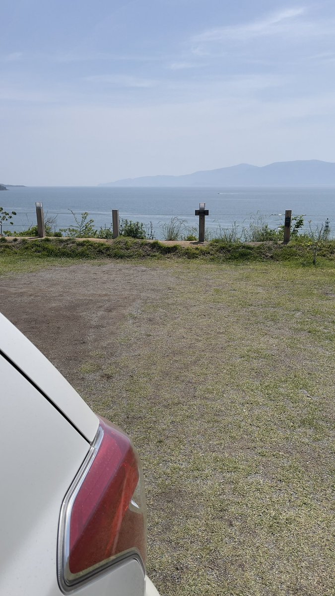 masamicamp's tweet photo. 撤収完了！！

瀬戸内海を見ながらのキャンプ⛺️
最高でしたー😄

では、安全運転で帰ります👋

#キャンプ #ソロキャンプ
#アウトドア #GW https://t.co/Tr96JMPlNX