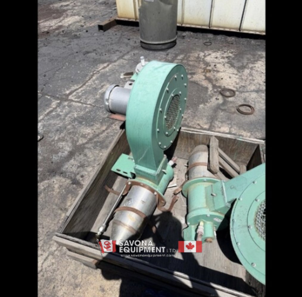 SavonaEquipment's tweet image. Recently listed! Unused Eclipse ThermJet natural gas burner. Centrifugal combustion air blower with Baldor 3HP electric drive motor. Antunes JD-2 pressure switch. 2 available. savonaequipment.com/en/eclipse-the… #burner #recycling #wastemanagement