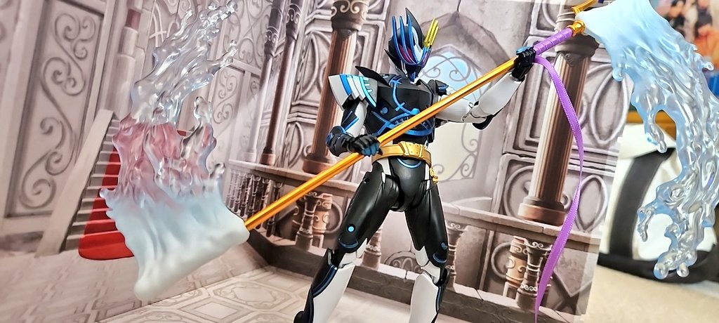 仮面ライダーデュランダルに海皇ポセイドンの槍を持たせてみた🧜‍♂️
#t_shf
#聖闘士聖衣神話