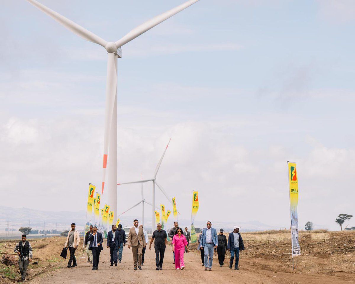 PMEthiopia's tweet photo. In April 2026, PM Abiy Ahmed engaged in a series of high-level activities centred on scientific progress, urban renewal, economic reform, and regional diplomacy.

• Inaugurations and Project Launches 
The Prime Minister inaugurated a research complex at the Armauer Hansen Research Institute (AHRI), featuring 40 laboratories and a bioequivalence centre to certify locally produced medicines. 

In urban development, the Arada Park project represents a profound urban transformation, reimagining a 40-hectare area once characterized by neglected and hazardous housing into a premier multi-purpose destination through a masterclass in integrated infrastructure and land-use efficiency that included the renovation of over 700 existing homes to uplift the local community. This was joined by the inauguration of the Addis Sports Park, a 5.7-hectare facility featuring Olympic-standard sports infrastructure, statues honouring 15 gold medallists, and 105 commercial shops built specifically for relocated residents.

The nation’s energy capacity saw a major boost with the inauguration of the Assela Wind Farm (100MW) and the launch of the Toyo Phase 2, Origin, and Lumintech solar factories in Hawassa, which together will generate 11.3 gigawatts of clean energy annually alongside the new HZ Gas plant. 

In tourism, the Haroo Dendi Lodge was officially opened under the Dine for Generations initiative to promote high-end eco-tourism. Finally, the MESOB Mobile Bus Service was launched as a mobile government hub to bring essential public services, such as ID registration and licensing, directly to citizens.

• AI and Digital Health
PM Abiy Ahmed has been appointed as the AU Champion for Artificial Intelligence and Digital Health, a role that recognizes his leadership in advancing innovation and digital transformation as key tools for sovereignty, efficiency, and inclusive growth across Africa.

• Macroeconomic Reform and Performance Review
The Prime Minister presided over the third 100-day review and a nine-month performance report, which revealed a 9.2% economic growth rate, projected to reach 10.2% in the coming year. The report detailed a successful transition where state-owned enterprises moved from multi-billion-birr losses to generating 2.1 trillion birr in revenue.

• Industrial Strategy 
In high-level interviews, the Prime Minister outlined a vision for Industry 4.0, emphasizing a shift toward chips and data through AI and robotics to enhance national sovereignty. He highlighted the success of the "Made in Ethiopia” movement, which has increased industrial park occupancy to 88% by replacing imported goods with local production.

• Social Development and Environmental Leadership 
During the "Social Development for Nation Building" forum, the government reported the creation of close to 20 million jobs over the last eight years and the implementation of a more credible educational curriculum. The health sector also saw the revision of a 30-year-old policy to better balance preventive and curative services. 

On the environmental front, Ethiopia began early preparations for hosting COP32 in 2027, with the Prime Minister convening a National Steering Committee to ensure alignment with national green growth goals.

• Diplomacy and Regional Governance
Diplomacy and Strategic Partnerships 

Ethiopia hosted the Presidents of Burundi, Liberia, South Sudan, and Mozambique for official visits, resulting in signing of several MOUs. PM Abiy Ahmed also met with the European Union Commissioner for International Partnerships, the President of Afrexim Bank, and Portugal’s Minister of State and Foreign Affairs. Furthermore, the PM received the Minister of Foreign Affairs and International Cooperation of the Republic of Djibouti & the Director General of Africa CDC regarding his role as the AU Champion for AI and Digital Health. The PM met Lt. Gen. Tadesse Worede to review the Tigray interim administration’s annual report & extend his term.

#PMOEthiopia