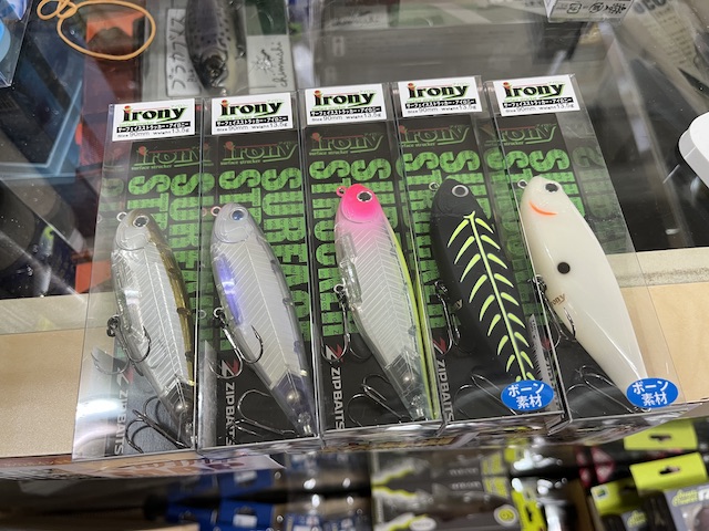 入荷情報】ジップベイツのシャッドフォルムペンシル❗️ 「アイロニー