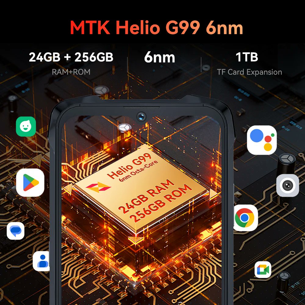 aliexpressbdeal's tweet image. 8 / 
BIG Promotion #11.11 #blackfriday #cybermonday !!!
Cubot KingKong 9, Helio G99, 120Hz 6.583-Inch Screen, Rugged Smartphone, 24GB RAM(12+12GB Extended), 256GB ROM, 100MP Camera,NFC

Purchase link: s.click.aliexpress.com/e/_c4VpFHYb

Make your order quickly or add