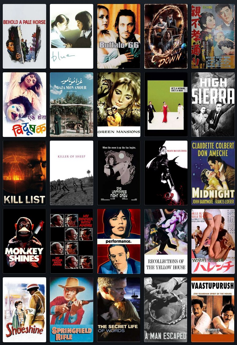 chungking151994's tweet image. A mixed collection
- 26+ films (311 GB)
- Various qualities with English subtitles wherever found
transfer.it/t/4OvGD6hhTBSL