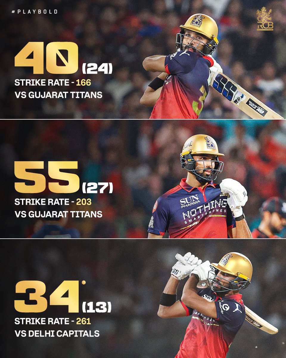 RCBTweets's tweet image. Showing up. Every. Single. Game. 👊

Devdutt's last last 3️⃣ outings have been nothing but 𝗕𝗢𝗟𝗗 in approach. ❤️‍🔥

#PlayBold #ನಮ್ಮRCB #IPL2026