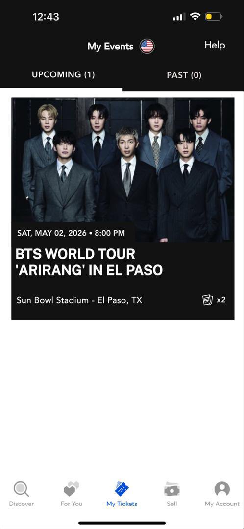 Ameliakardy544's tweet image. ARMY!
WTS two (2x) SOUNDCHECK VIP TIX for BTS WORLD TOUR 'ARIRANG' in EL PASO. 

Date: May 02 
Location: Sun Bowl Stadium

My partner got us tickets for a more convenient date💜

WTB | ISO | MIAMI | SWIM | TEXAS |Jungkook
#BTS #BTS_WORLDTOUR_ARIRANG_ELPASO #BTS_ARIRANG