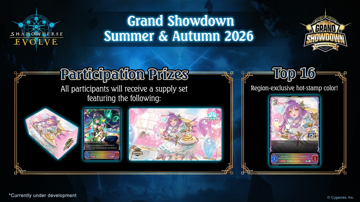 Shadowverse: Evolve tweet media