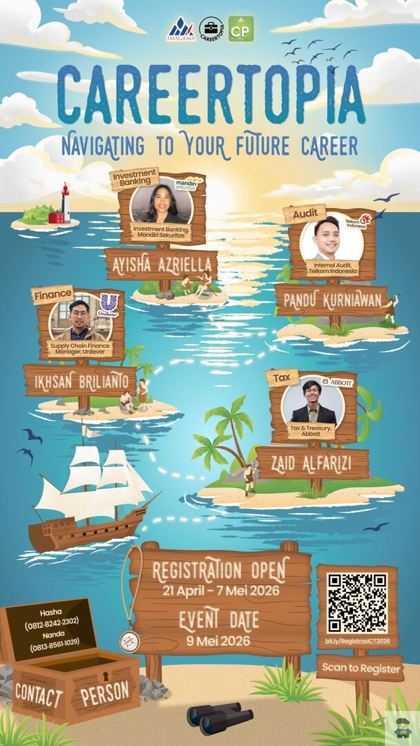 UGM_FESS's tweet photo. yujiem! guys yang masih bingung mau kerja apa abis lulus kuliah, boleh banget untuk ikutan seminar di bawah ini yang bakal ngundang speaker dari berbagai industri. seminarnya online dan gratiss, bakal dapet sertifikat jugaa!! https://t.co/yiQQLSVpJJ