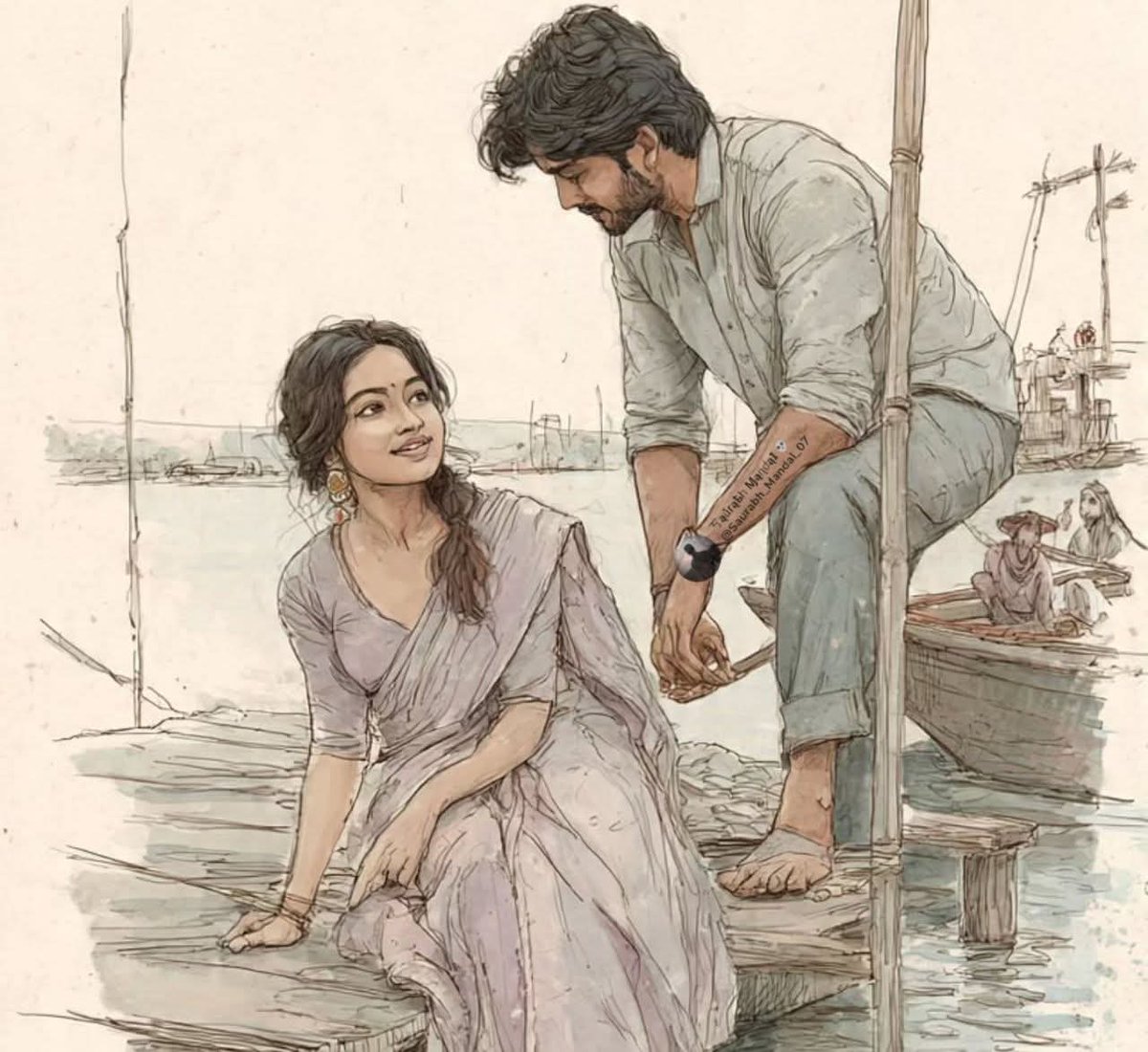 ashugupta1460's tweet image. वो झील वो नदिया वो हवाएं एक तरफ
उसकी आँखें उसकी जुल्फे उसका 
चेहरा एक तरफ

वो मेरे ख्वाबों में आए और मुझे सताए

नींद की खराबी एक तरफ उसका सताना एक तरफ.💛🌻

#love #life
#OnlyFriendsDreamOnEP10
#InfraManDevaBhau @Aarti8016 @Rajputmahi012 @raavan_india