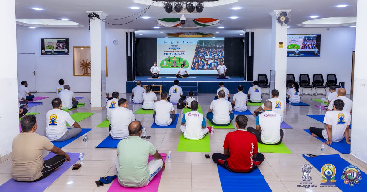 India in Qatar tweet media