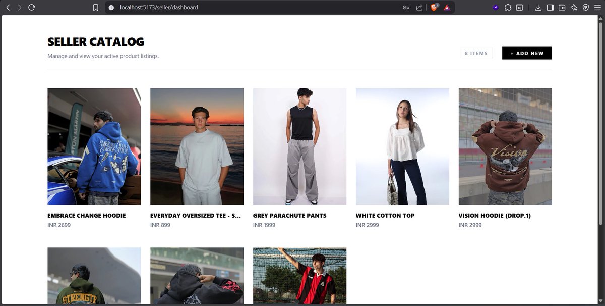 harshhhdevx's tweet image. Built OnlyFashion a full-stack e-commerce clothing platform 

From small bugs to real product thinking learned a lot.

Live link : only-fashion-eight.vercel.app

@harshbhaiyaa @sheryians_ 

#buildinpublic #ecommerce