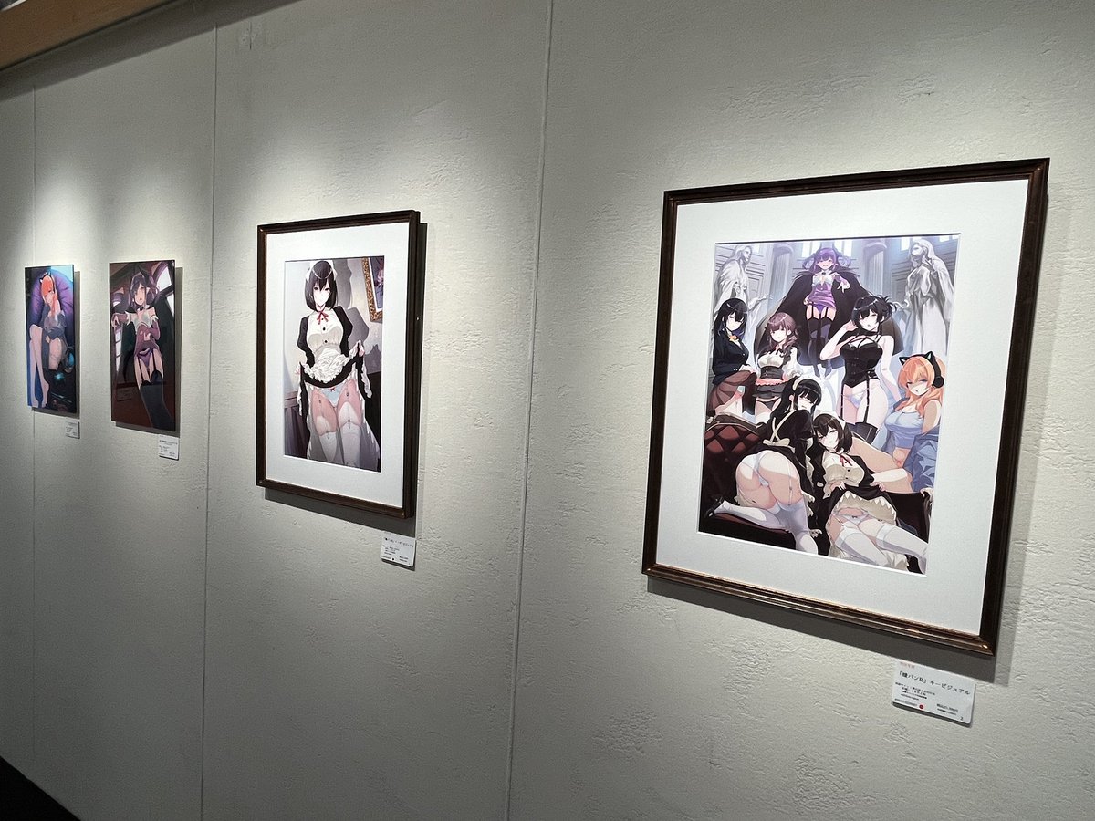 ももこ 複製原画 直筆サイン入り ILLUST GALLERY TOLALA ✨開催中✨／ 嫌パン展 in KYOTO 複製原画は【1点限定】表面直筆サイン