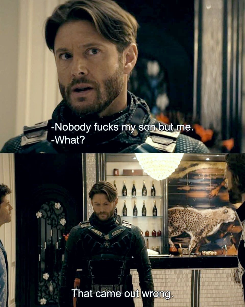lyson_pain's tweet image. #Deadpool &amp;amp; #SoldierBoy making things awkward by default 😂 Same, same, but different.