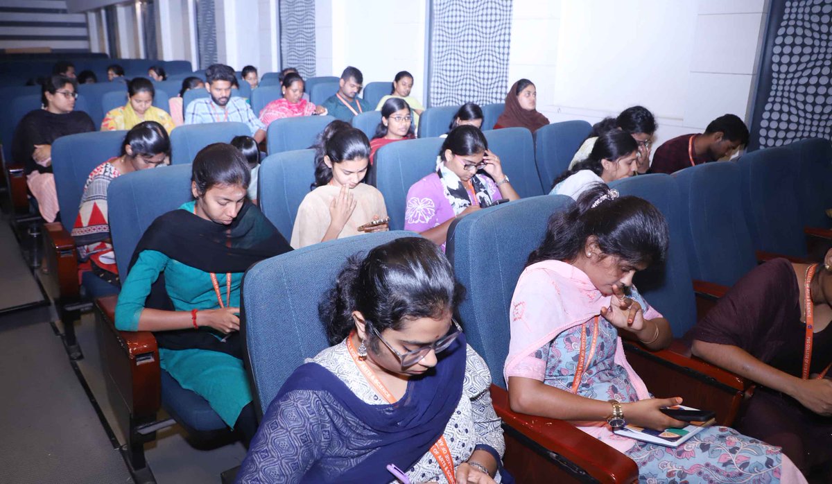 PSGCAS_CBE's tweet photo. The Centre for Innovation, Incubation &amp; Entrepreneurship (CII&amp;E), in association with IIC, PSGCAS was organized a 'World Creativity &amp; Innovation Day celebration' for research scholars and teaching assistants on 29/04/2026 at Podhigai Hall. https://t.co/kBCy5DLP5G
