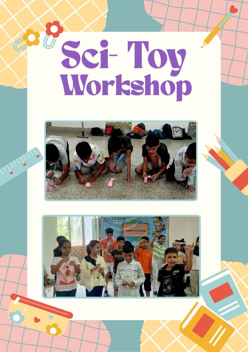 RamanCentre's tweet image. 🧩 Turning ideas into fun creations at the Sci-Toy Workshop! 
Science meets creativity and play 🎲🔬
At @RamanCentre, a unit of @ncsmgoi @MinOfCultureGoI.
#FunWithScience #STEM #HandsOnLearning #RamanScienceCentre