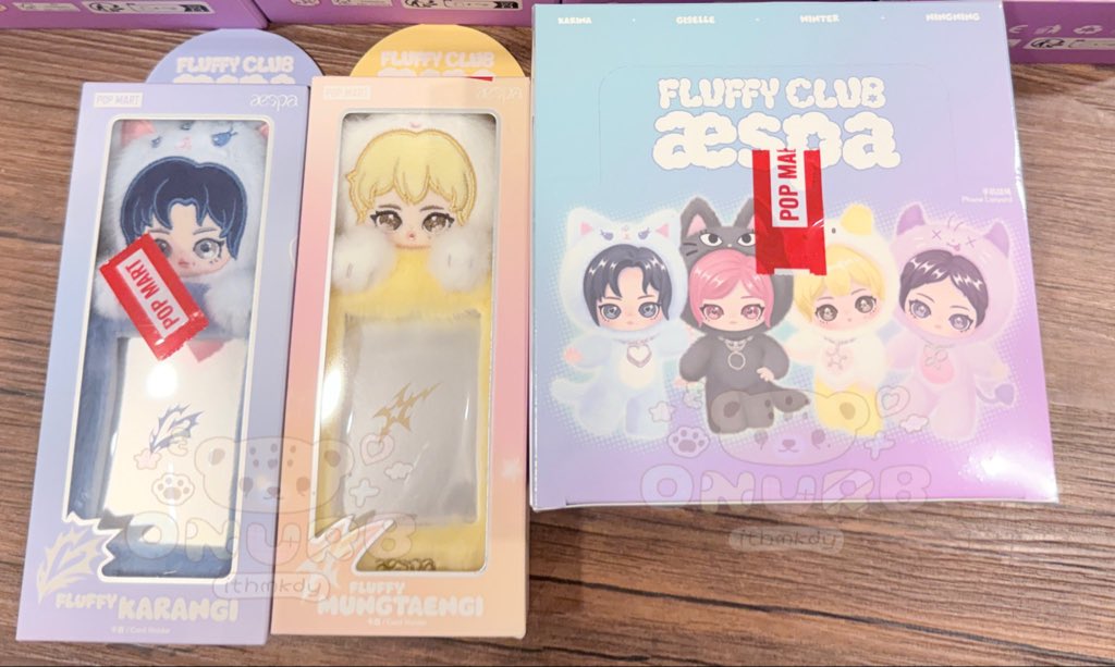★彡รอบหิ้วเกาหลีคับ Popmart x aespa 
พร้อมส่งวันที่ 4/05 คับ

★彡photocard holder คาริน่า วินเทอร์ 590/1

★ ค่าส่งเหมา 50 บาท 
★ ใครสนใจ dm ได้เลยนะคับ🥺

#ตลาดนัดaespa #popmartxaespa