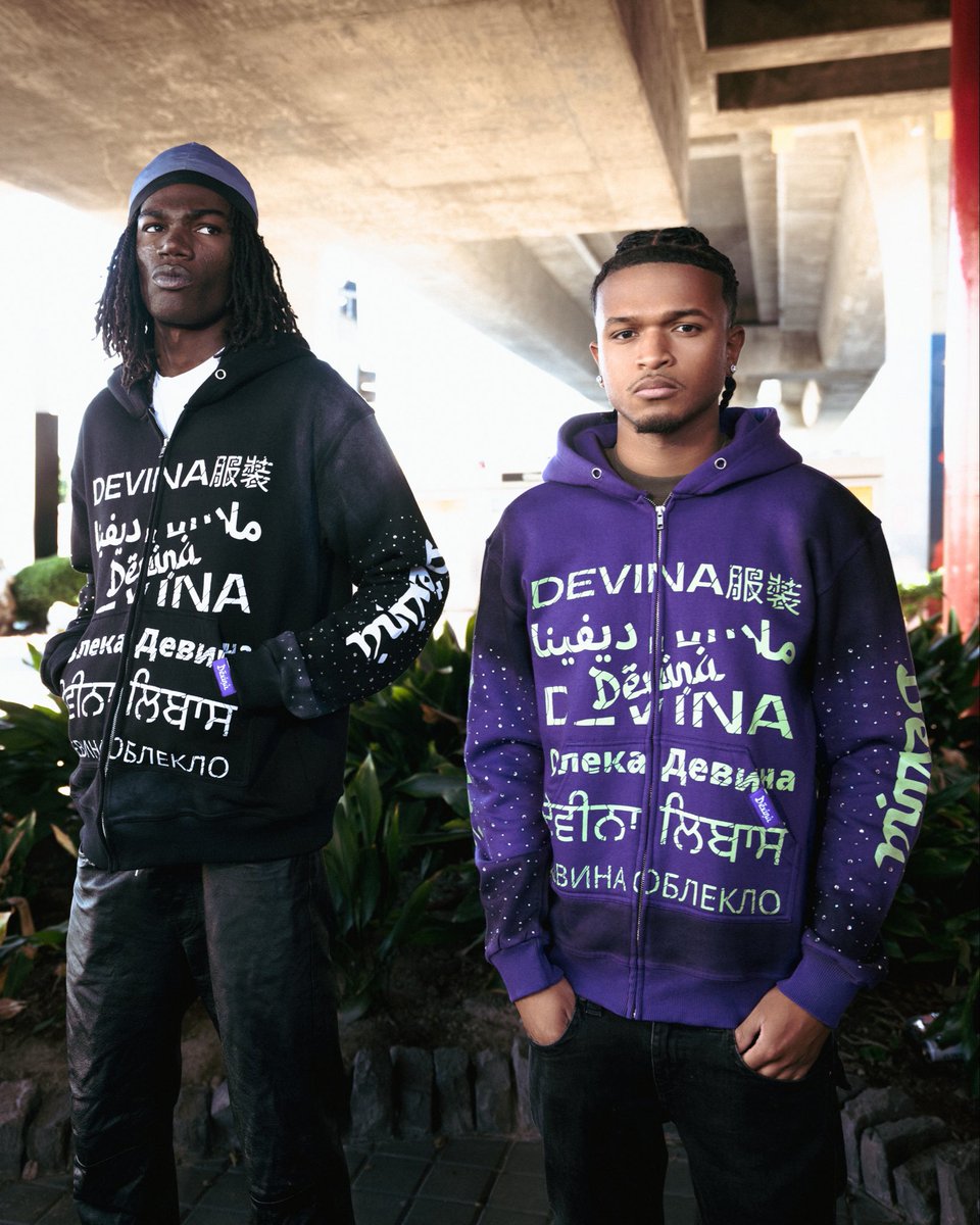 devinaapparel's tweet photo. WEBSITE IS NOW LIVE 🌍

FOUR NEW ZIP HOODIES AVAILABLE.
BLACK. GREEN. PURPLE. PINK.
SUN-FADED FINISH + RHINESTONE DETAIL.

WORLDWIDE SHIPPING 📦🌎💨

https://t.co/PFduxVGLKL
WEAR THE WORLD. https://t.co/BKAtrpOyf4