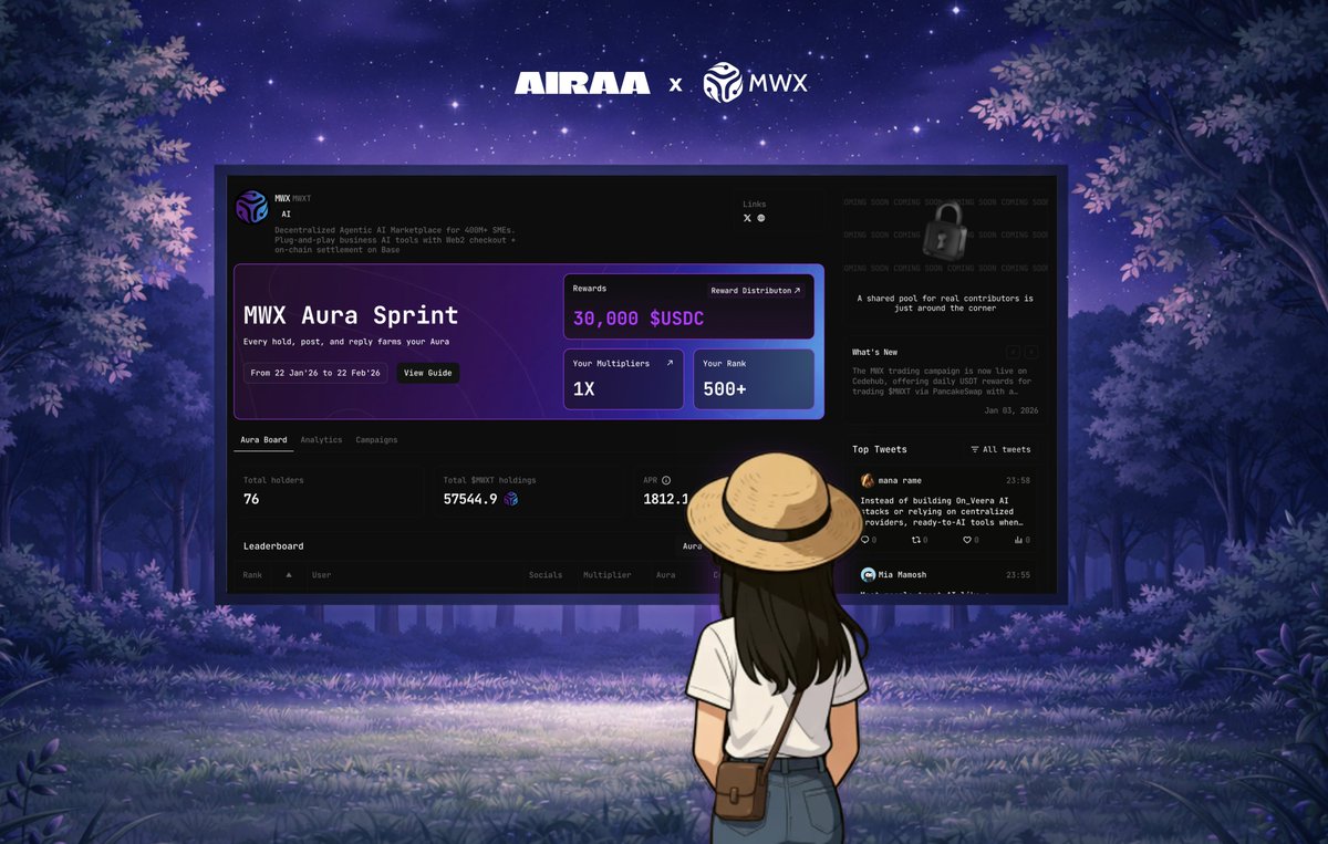 arife_43's tweet photo. 2:00 GMT+7 watch list updated after @AiraaAgent pulled my top markets into a single “next action” stack. fewer clicks, faster entries, way less overthinking who else needs this cadence #auraSprints #InfoFi https://t.co/eWJCNnbUX9