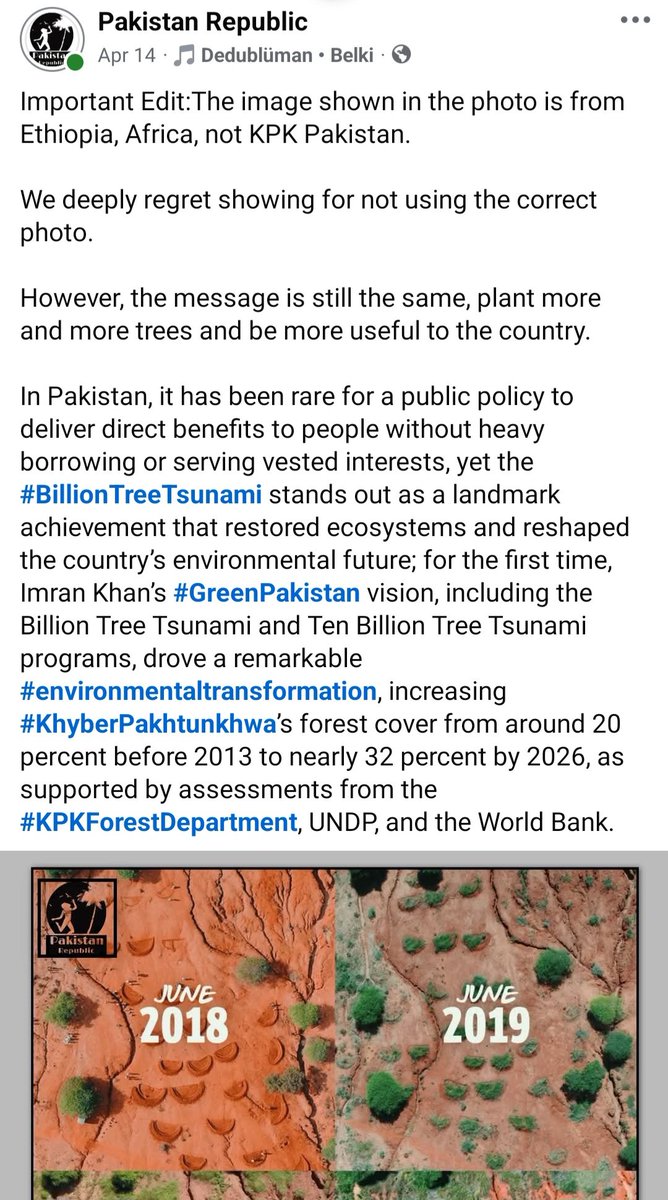 PakistanRepublc's tweet photo. @SochFactCheck @haseemuzzaman Kindly remove the strike from my facebook page atleast, which has 0 likes and 0 reach. I have also corrected the info.

I'm looking forward to you resolving  this issue.

If I dont hear from you guys within a few days, I will take this matter to court.

Thanking you advance. https://t.co/i3wcu9iEKK