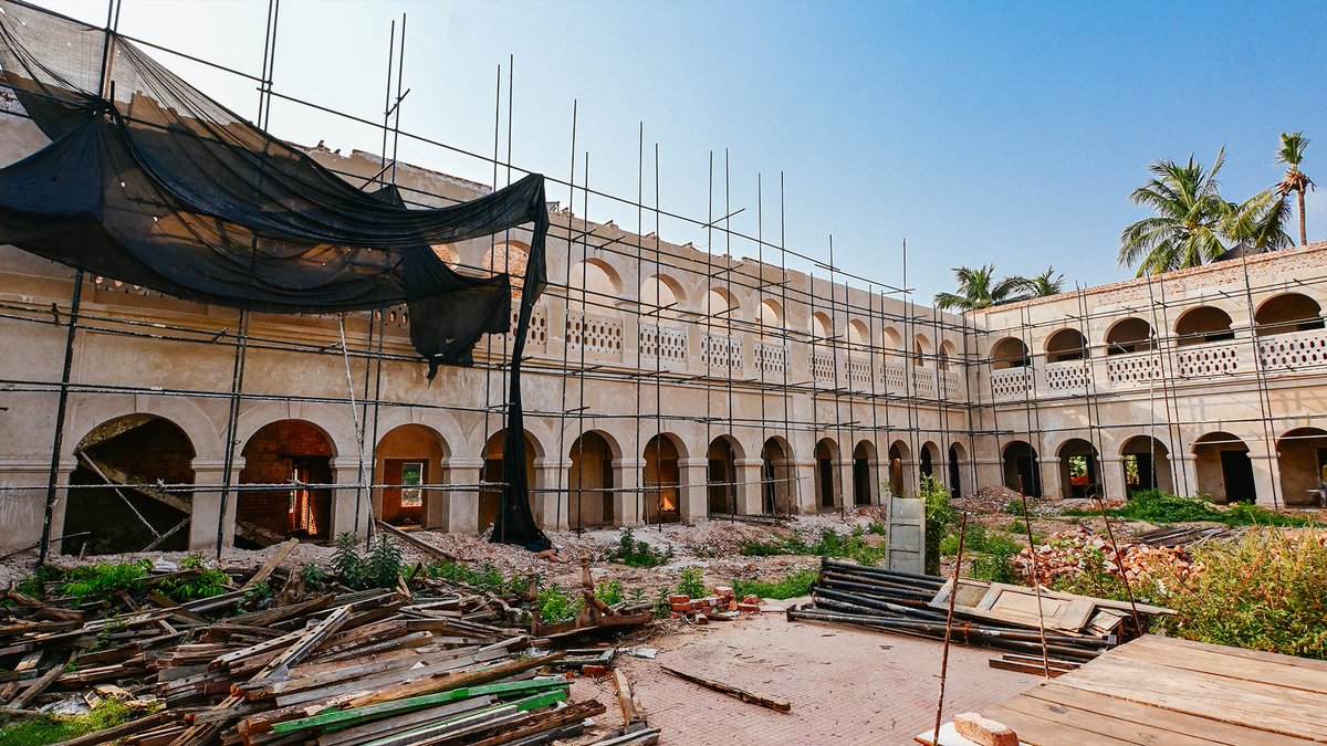 OBCC_Odisha's tweet photo. Preserving legacy, building the future ✨
The redevelopment of Ravenshaw Girls High School is not just construction—it is a careful revival of history.
#OBCC #Cuttack #Heritage https://t.co/bDWrmLNa23