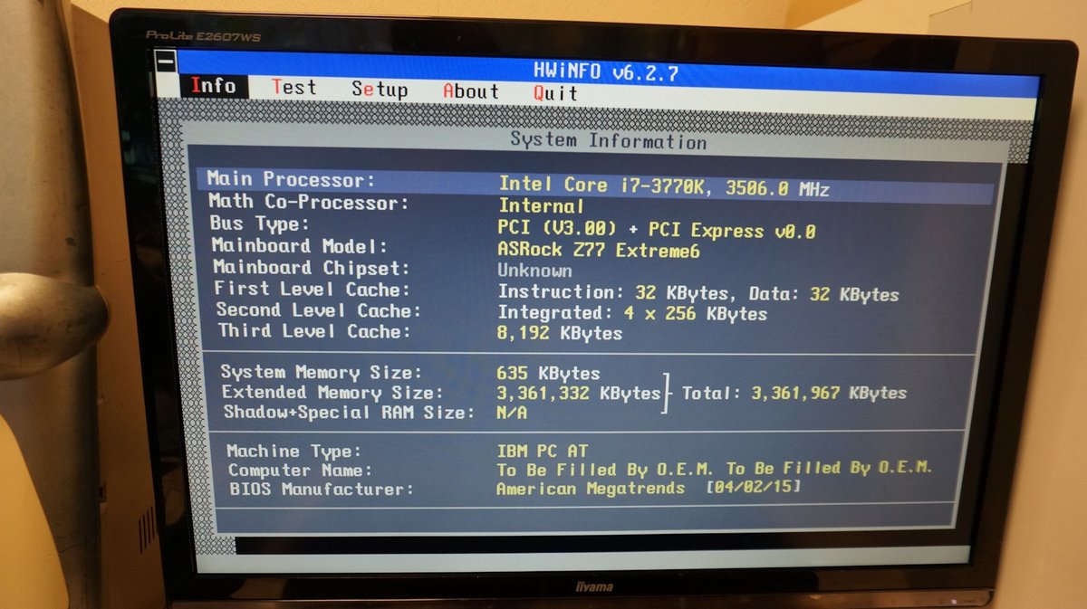 MS-DOSもうごくっぽい