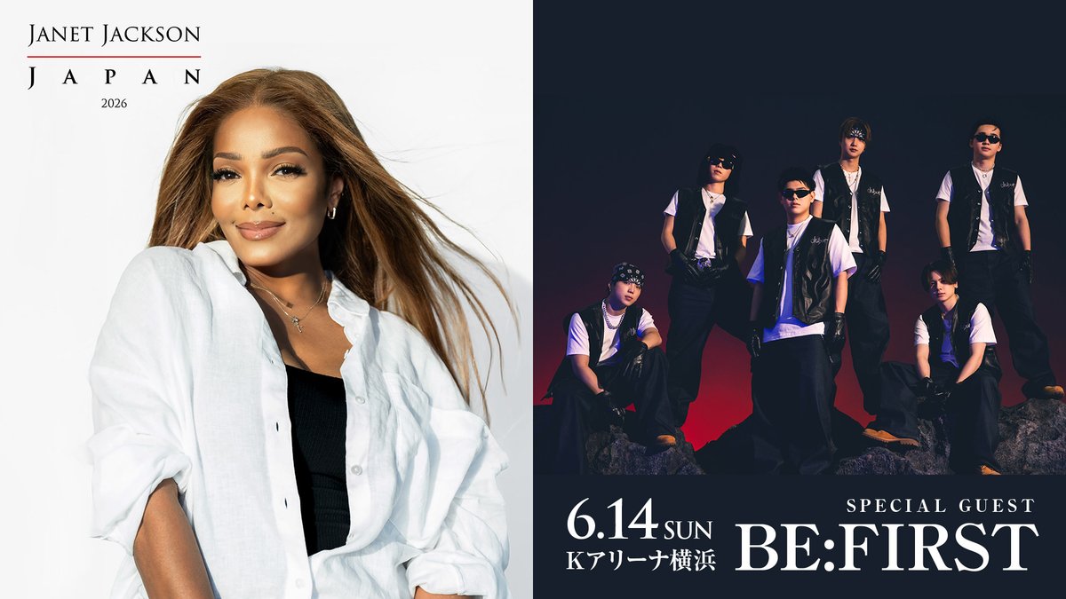 【公式】JANET JACKSON JAPAN 2026 tweet media