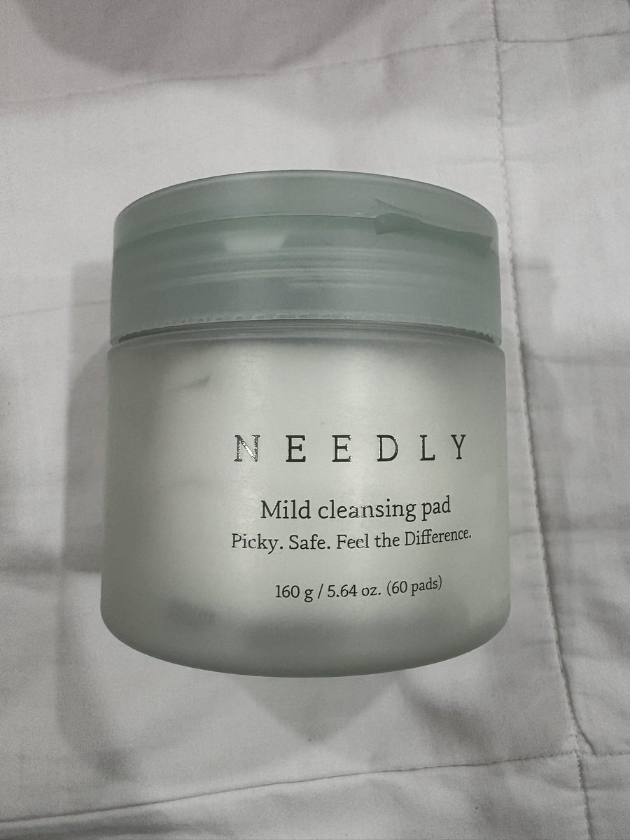 coltbriee's tweet photo. ส่งต่อ needly cleansing pad
200฿ ซื้อมาเมื่อวานห้าร้อยกว่าๆ ลองใช้ไป2แผ่นคับ

#ส่งต่อเครื่องสำอาง #ส่งต่อสกินแคร์ #ส่งต่อคสอ https://t.co/RZ6lXh2ce0