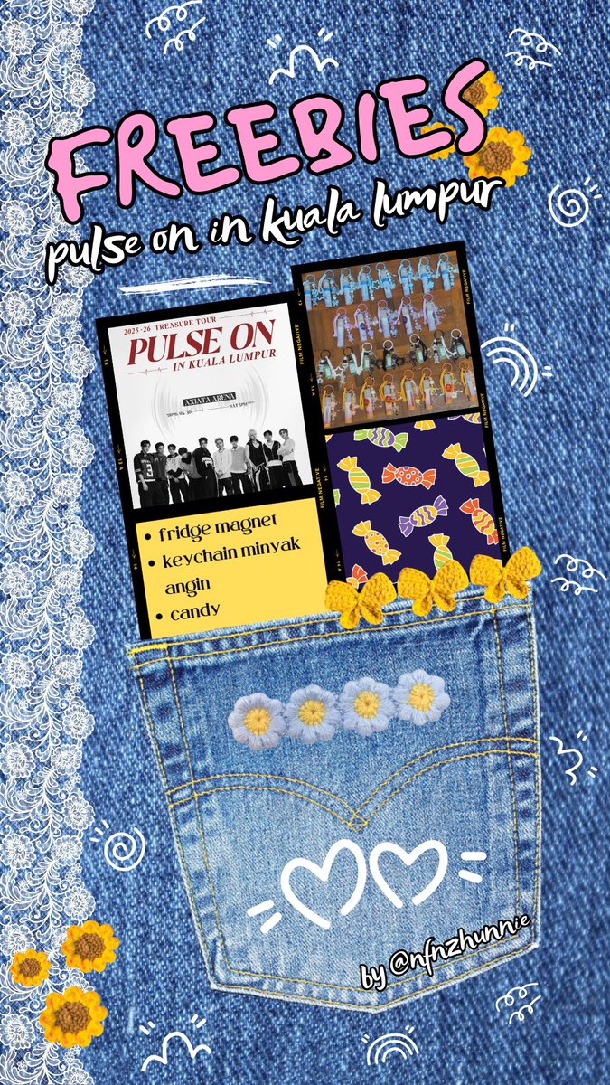 ꪆৎ♡ꪆৎ FREEBIES TREASURE PULSE ON in KUALA LUMPUR by <a href="/nfnzhunnie/">fnz 🐣🦋🐶⛅️</a> ꪆৎ♡ꪆৎ

🗓️ 30 MAY 2026 (SAT)
📍 UNIFI ARENA
🕕 TBA

📌 repost &amp; like this tweet
📌 limited to 30pcs only (FCFS)

PLEASE DON’T THROW AWAY OR SELL MY FREEBIES ‼️

#PULSEONinKL #TREASUREinKL