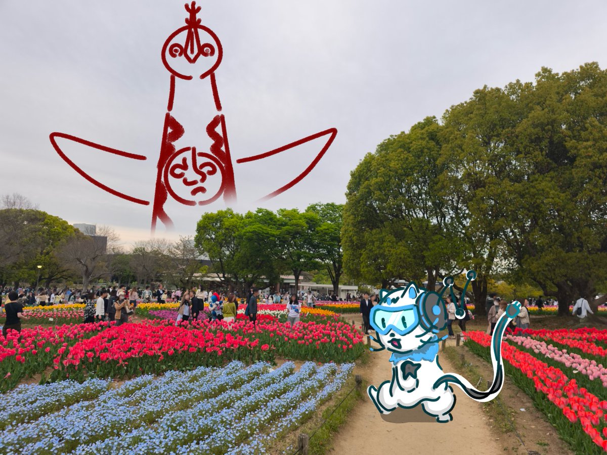iniadfes's tweet photo. 【GW！】
みんなもGWは色んなところに行って来イニャ！

作者（写真・イラスト）：yossuli (@yossuli3305881)

#赤羽台祭 #GW https://t.co/tpB1w7ZOJP