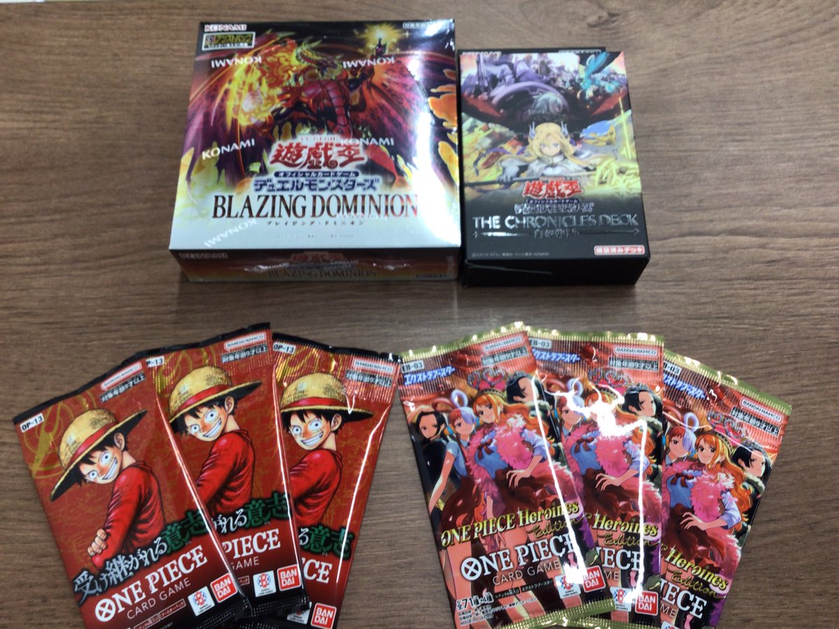 再販情報】 明日5/3より ワンピースカードゲーム 受け継がれる意志 