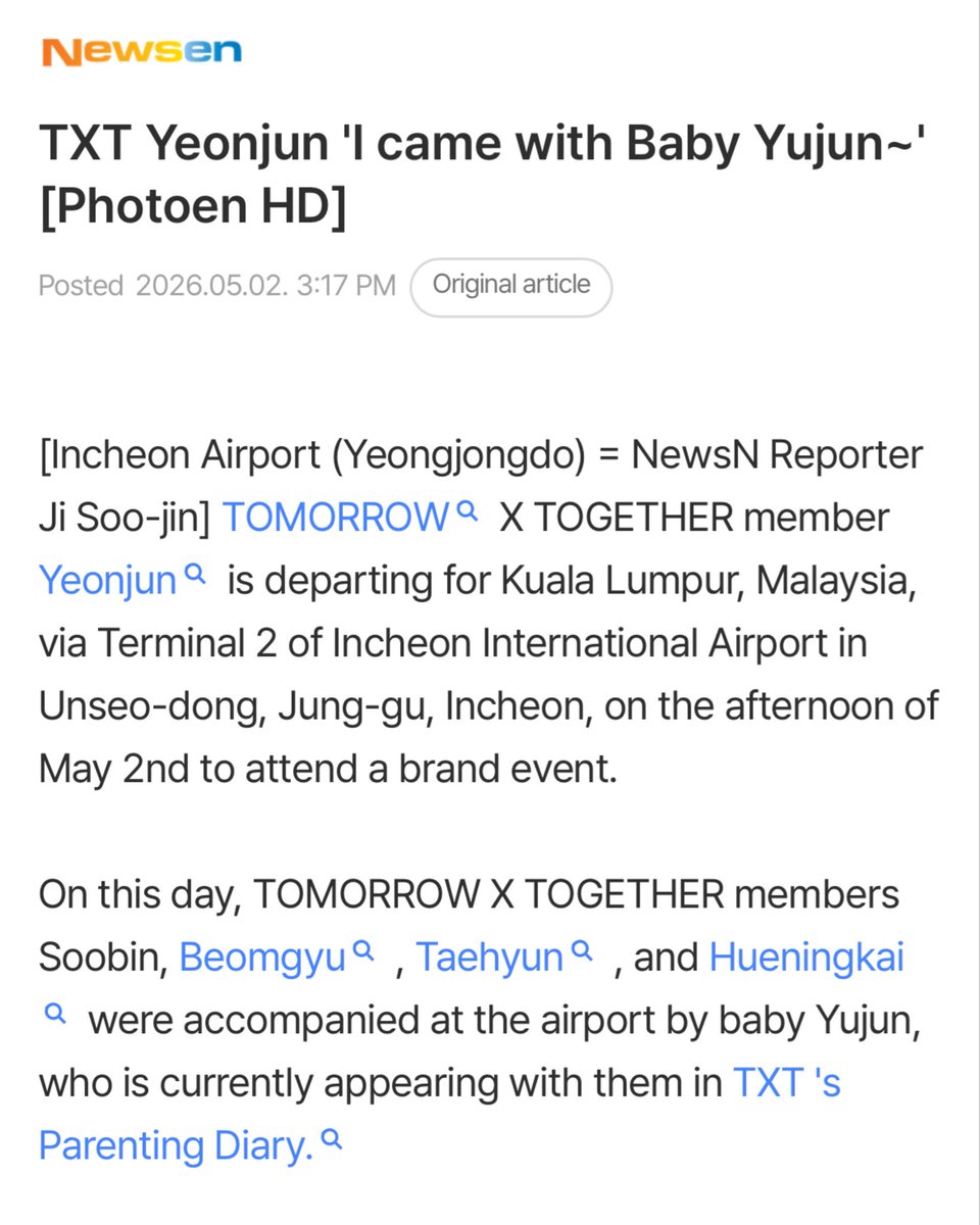 yeonjun records tweet media