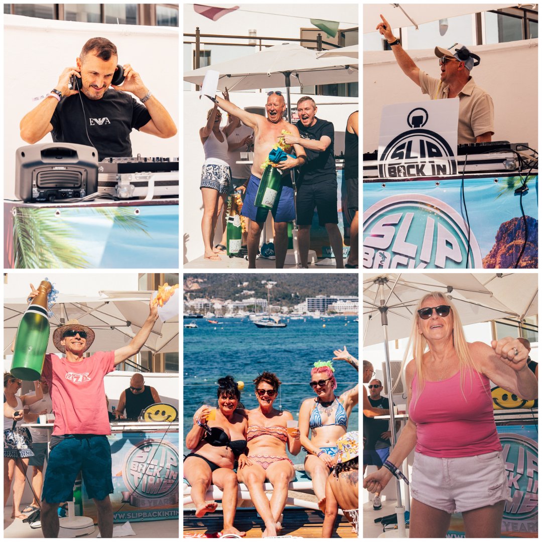 Slip Back In Time 💙 Old Skool Ibiza tweet media