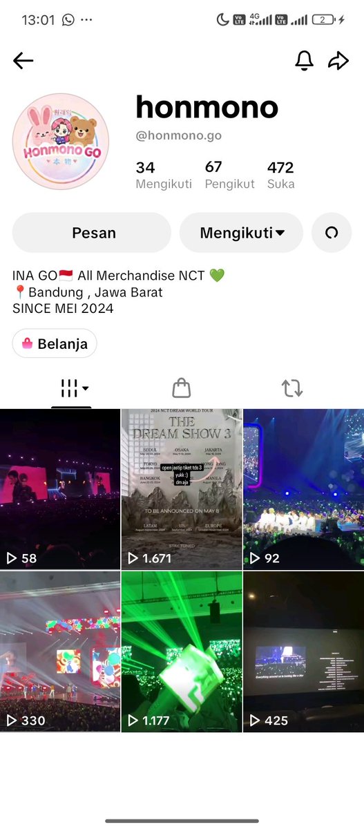 RenjunCia's tweet photo. @honmonostore @InjoelmiesRJ done ya kak cill, bismillah hoki thank you sudah adain GA nya kak cill💗🙏 https://t.co/EZ7a4XFccT