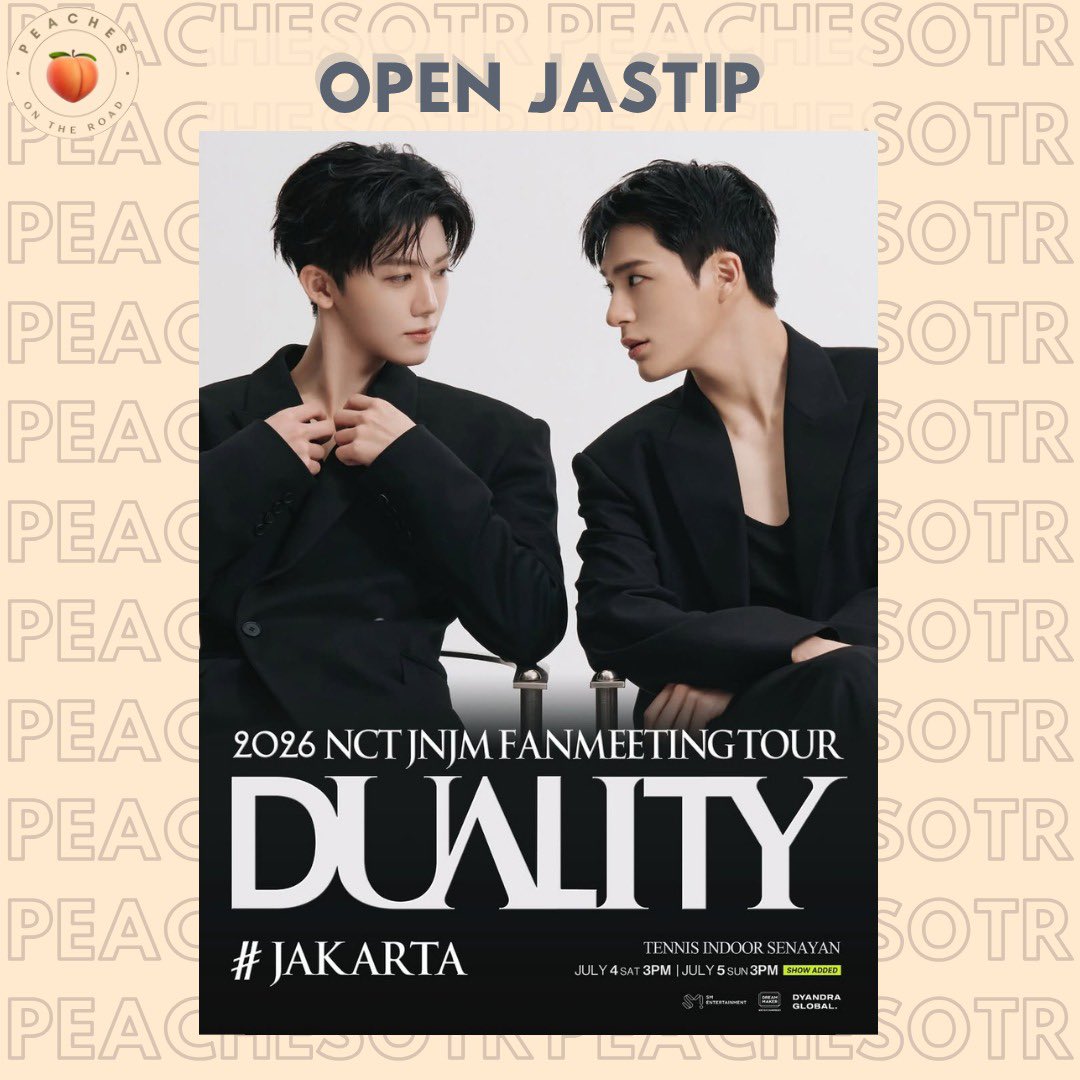 Peaches OTR / Jastip Tiket Konser tweet media
