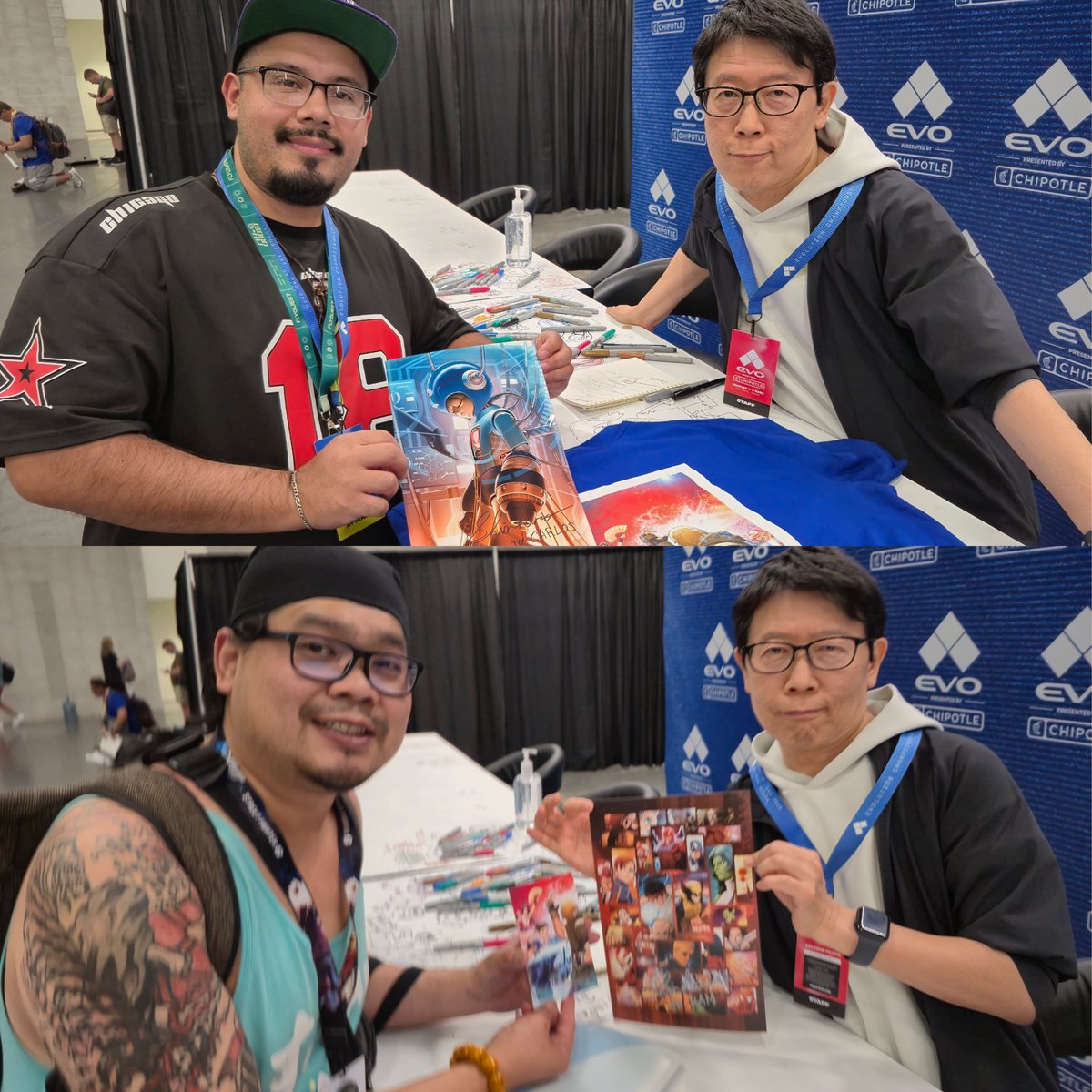 DurianKnight's tweet photo. It was such an honor to finally meet this legend at EVO Vegas last year https://t.co/AfUUNCVTw1
