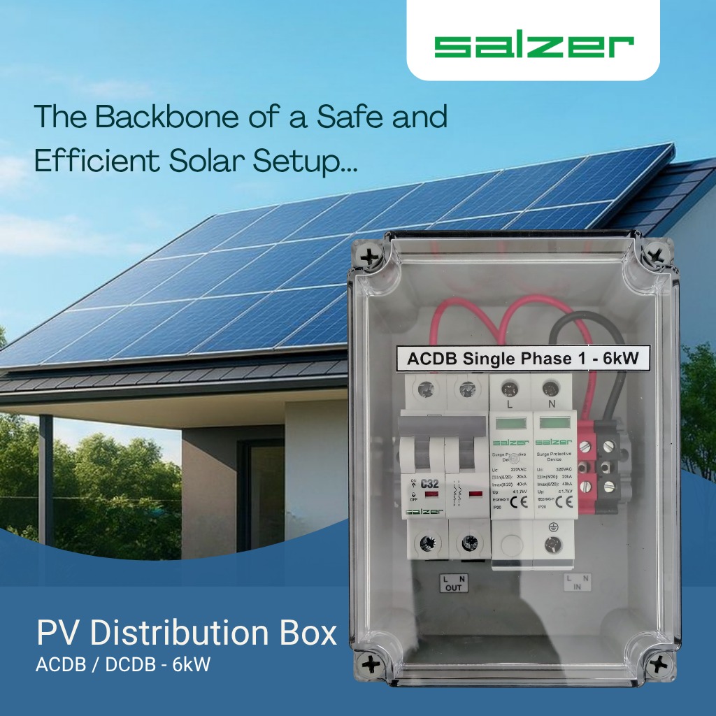 SalzerGroup's tweet photo. In solar power distribution, dependability is everything.

Salzer ACDB &amp; DCDB Combiner Boxes deliver unmatched safety, long-lasting durability, and smooth performance across every installation.
⚡ Engineered for reliability. Trusted by industries. https://t.co/mRbZ9ECQJ9