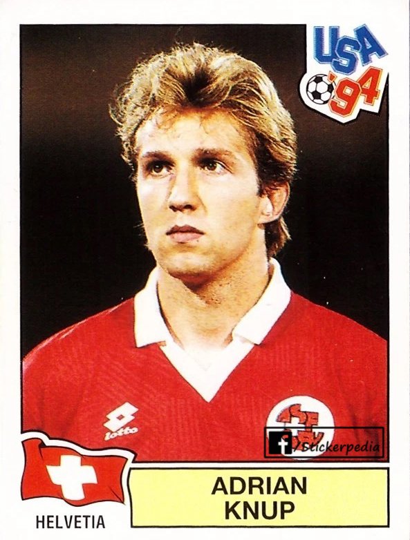 Stickerpedia1's tweet image. Adrian Knup
Switzerland WC 1994 #panini