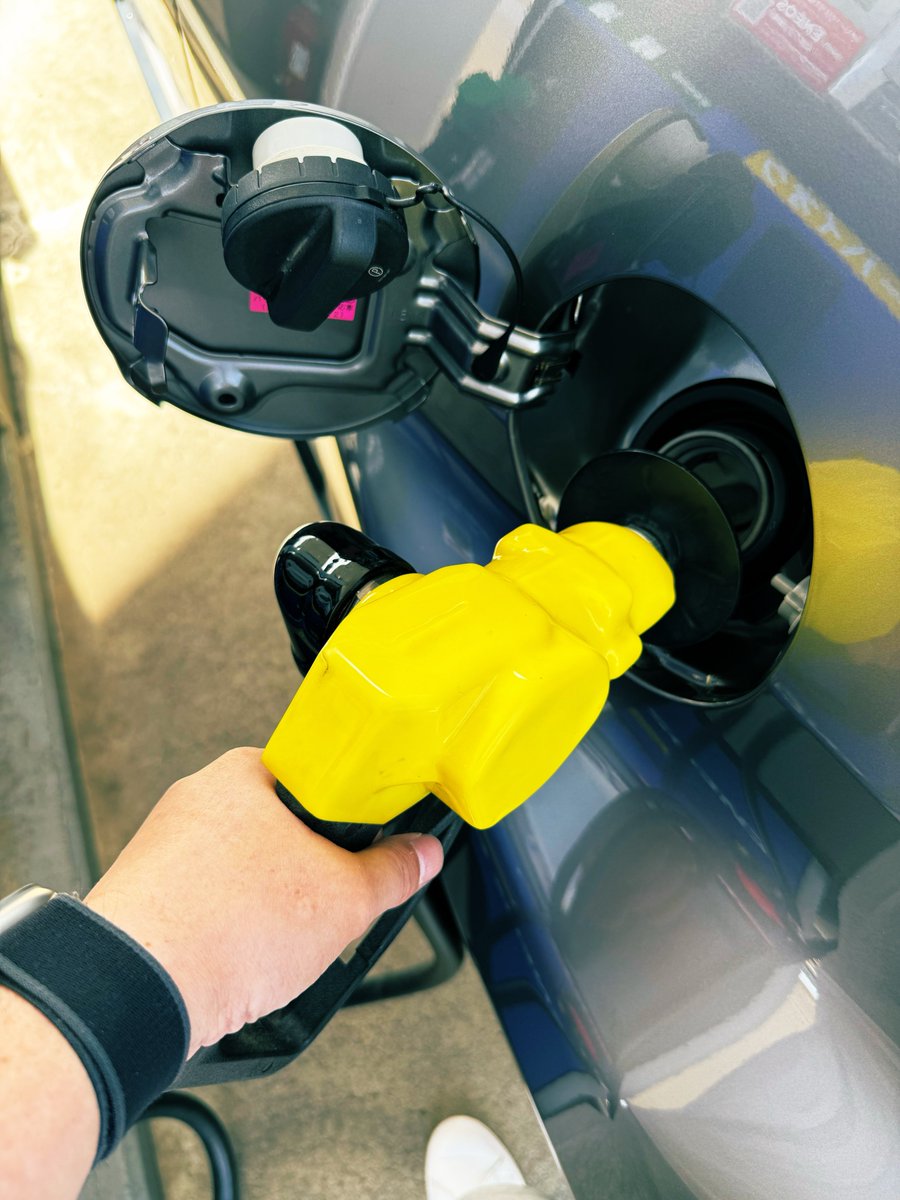 5円引き適応で少し安く入れられた ⛽️🚙 ⸒⸒