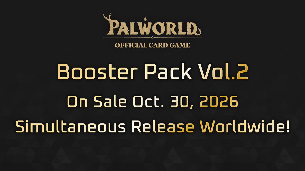 Palworld OFFICIAL CARD GAME tweet media